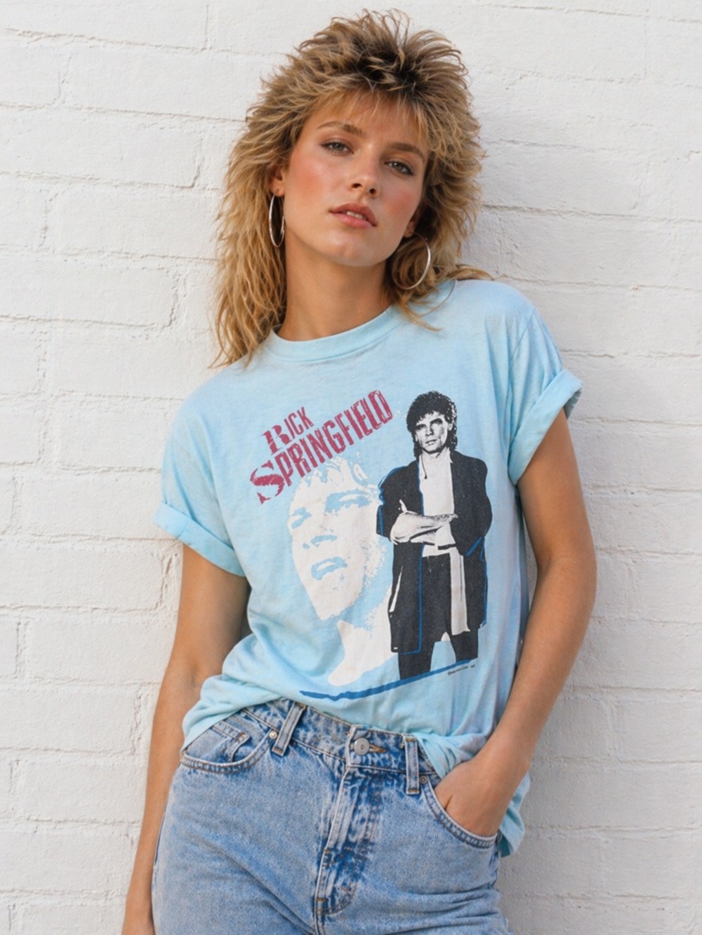 Vintage Rick Springfield 80s Tour Tee
